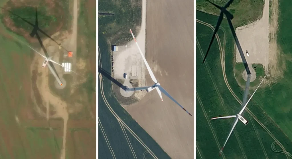 Satellitenbilder abgleichen